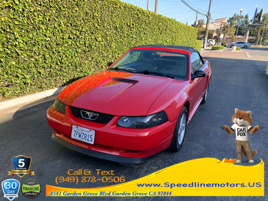 2002 Ford Mustang 2dr Convertible Deluxe, available for sale in Garden Grove, California | Speedline Motors. Garden Grove, California