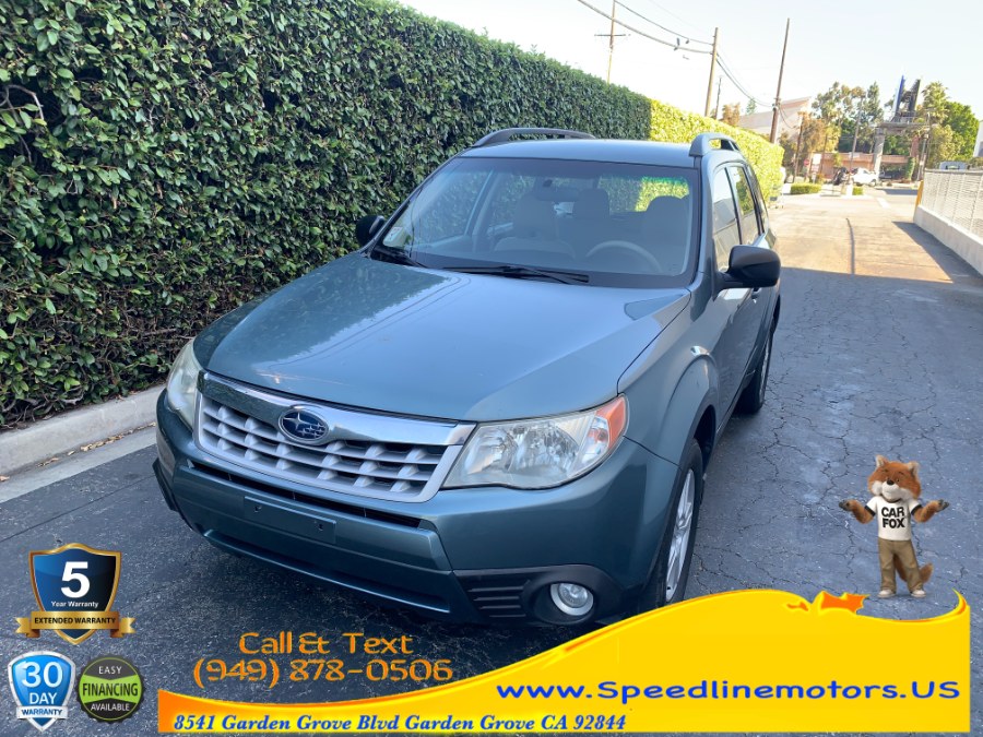 2011 Subaru Forester 4dr Auto 2.5X w/Alloy Wheel Value Pkg, available for sale in Garden Grove, California | Speedline Motors. Garden Grove, California