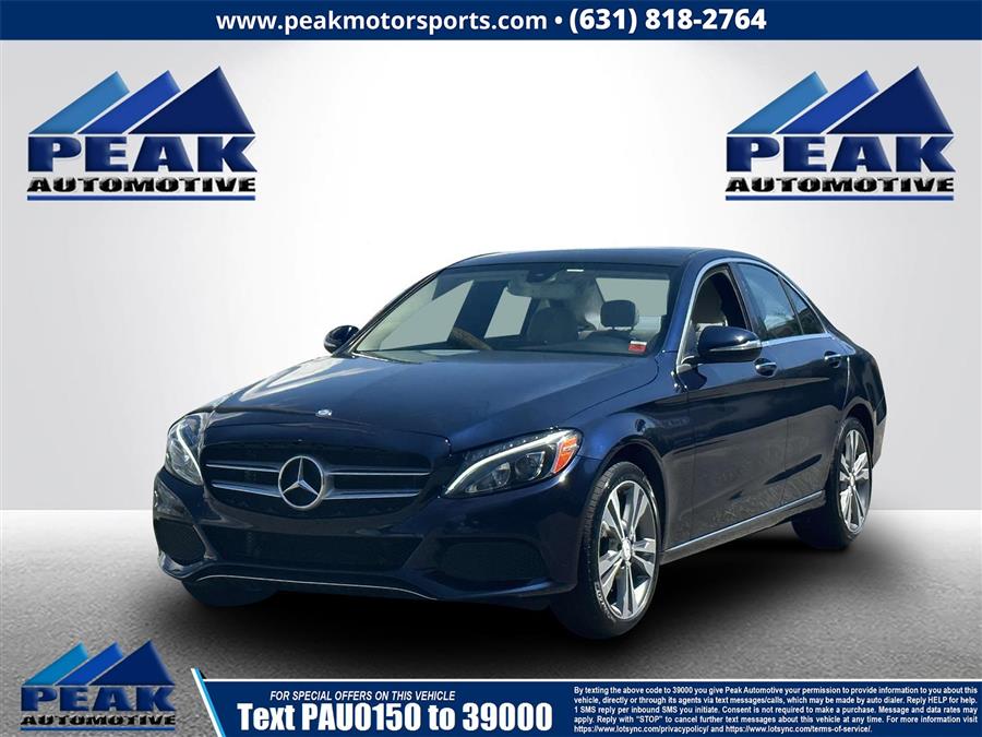 2015 Mercedes-Benz C-Class 4dr Sdn C 300 Sport 4MATIC, available for sale in Bayshore, New York | Peak Automotive Inc.. Bayshore, New York