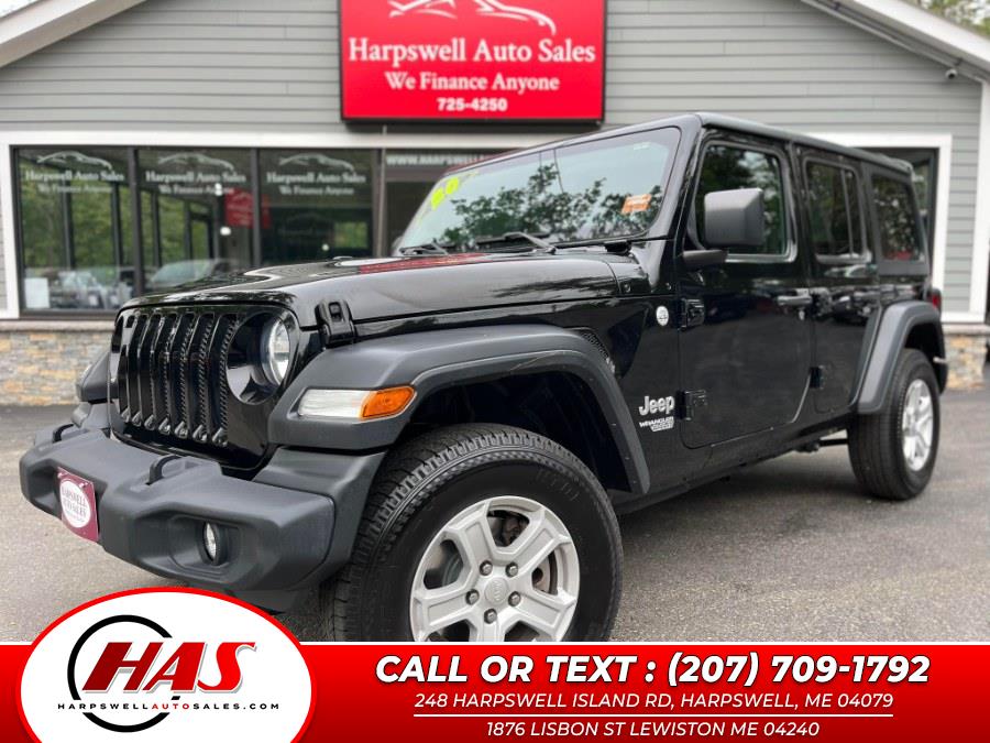 Used 2020 Jeep Wrangler Unlimited in Harpswell, Maine | Harpswell Auto Sales Inc. Harpswell, Maine