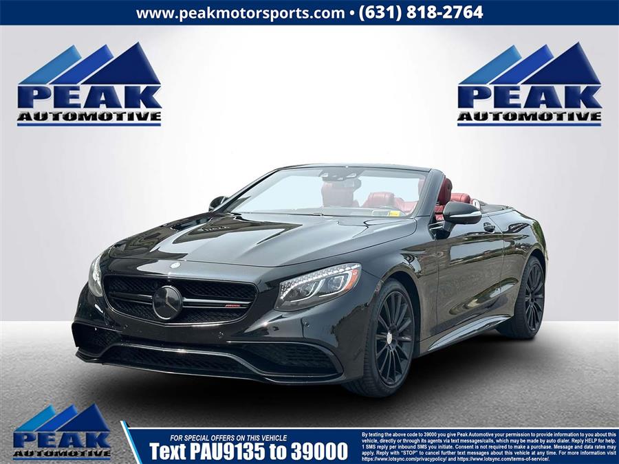 2017 Mercedes-Benz S-Class S550 Cabriolet, available for sale in Bayshore, New York | Peak Automotive Inc.. Bayshore, New York