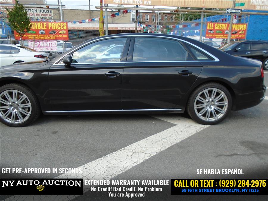2012 Audi A8 L 4dr Sdn, available for sale in Brooklyn, New York | NY Auto Auction. Brooklyn, New York 2012 Audi A8 L 4dr Sdn, available for sale in Brooklyn, New York | NY Auto Auction. Brooklyn, New York
