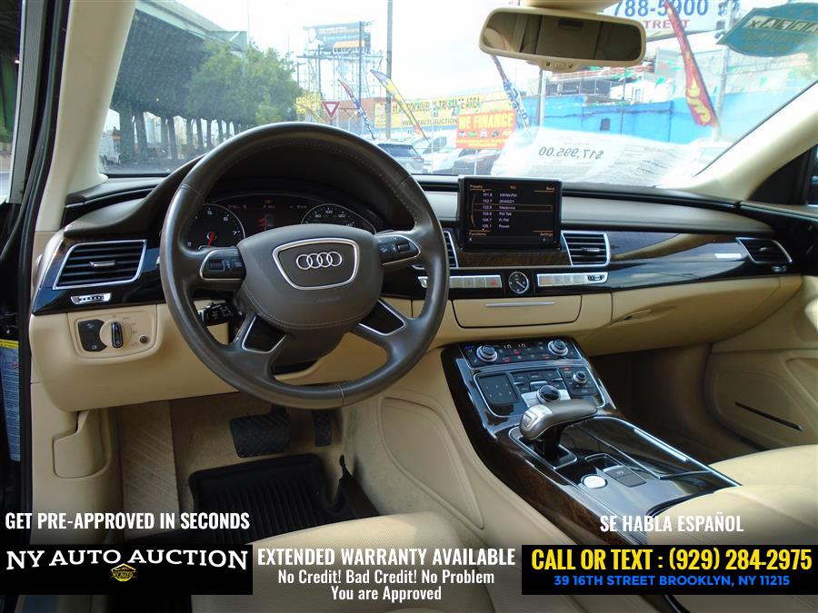2012 Audi A8 L 4dr Sdn, available for sale in Brooklyn, New York | NY Auto Auction. Brooklyn, New York 2012 Audi A8 L 4dr Sdn, available for sale in Brooklyn, New York | NY Auto Auction. Brooklyn, New York