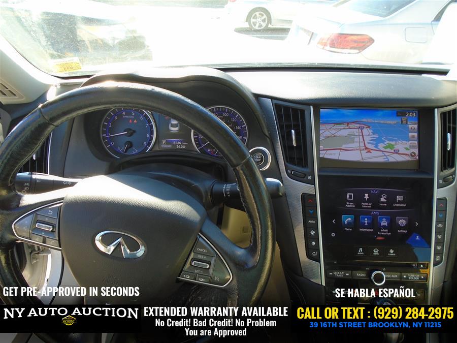 2015 Infiniti Q50 4dr Sdn Premium AWD, available for sale in Brooklyn, New York | NY Auto Auction. Brooklyn, New York 2015 Infiniti Q50 4dr Sdn Premium AWD, available for sale in Brooklyn, New York | NY Auto Auction. Brooklyn, New York
