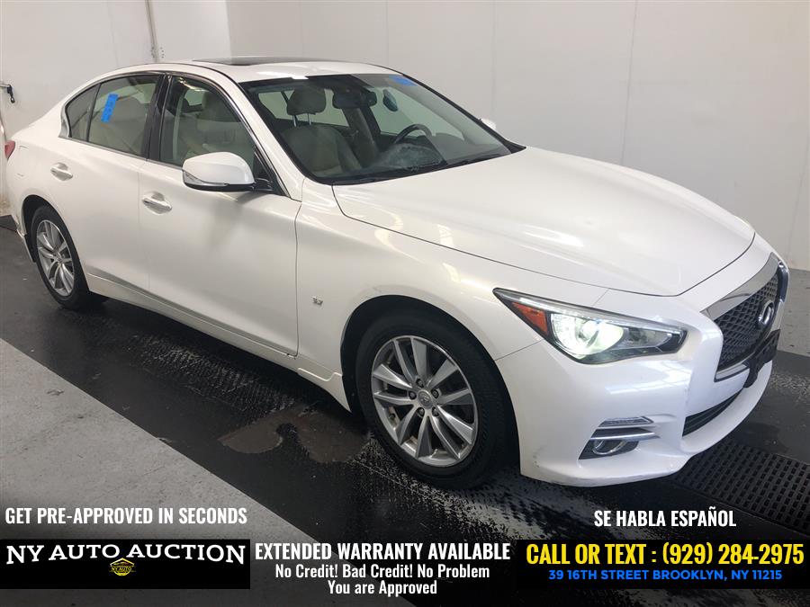 2015 Infiniti Q50 4dr Sdn Premium AWD, available for sale in Brooklyn, New York | NY Auto Auction. Brooklyn, New York
