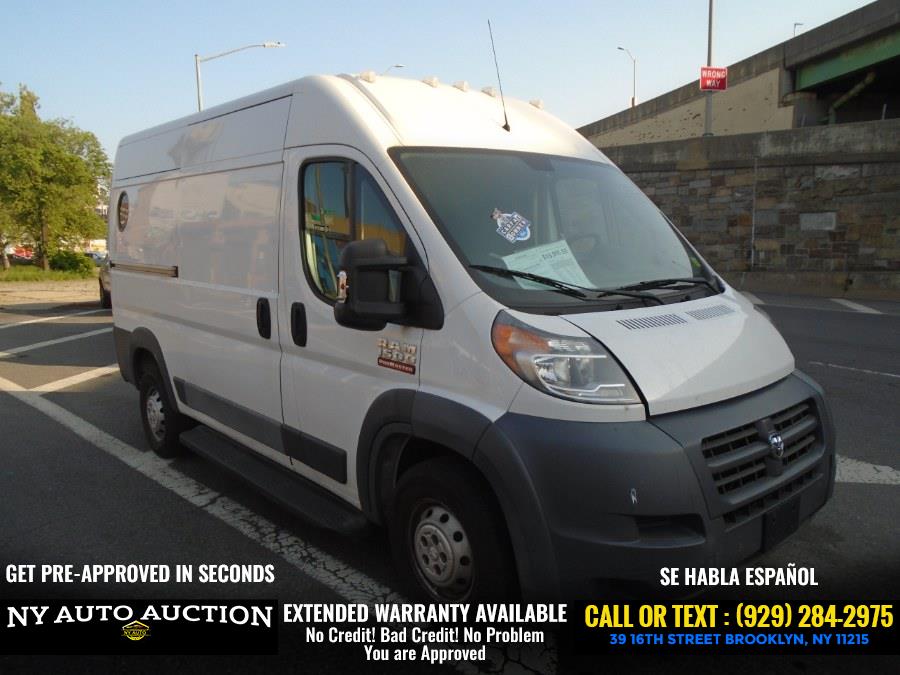 Used Ram ProMaster Cargo Van 1500 High Roof 136" WB 2014 | NY Auto Auction. Brooklyn, New York