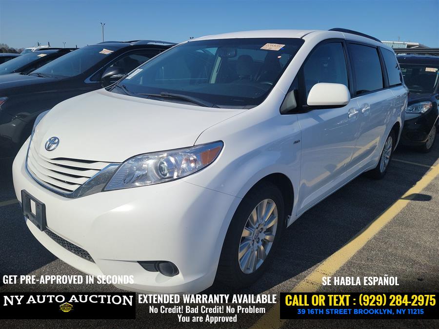 2017 Toyota Sienna LE AWD 7-Passenger (Natl), available for sale in Brooklyn, New York | NY Auto Auction. Brooklyn, New York 2017 Toyota Sienna LE AWD 7-Passenger (Natl), available for sale in Brooklyn, New York | NY Auto Auction. Brooklyn, New York