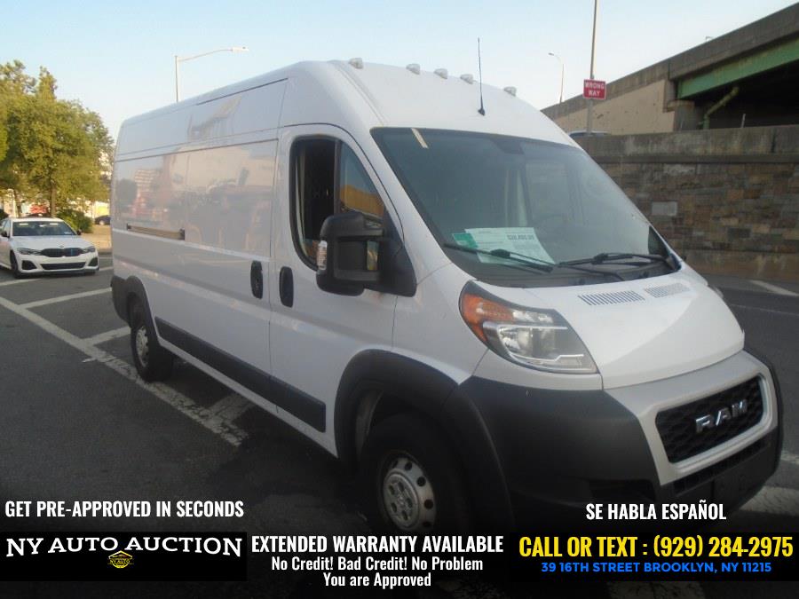 Used Ram ProMaster Cargo Van 2500 High Roof 159" WB 2019 | NY Auto Auction. Brooklyn, New York