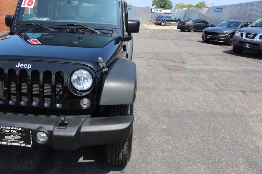 2016 Jeep Wrangler Unlimited 4WD 4dr Sport, available for sale in Deer Park, New York | Car Tec Enterprise Leasing & Sales LLC. Deer Park, New York 2016 Jeep Wrangler Unlimited 4WD 4dr Sport, available for sale in Deer Park, New York | Car Tec Enterprise Leasing & Sales LLC. Deer Park, New York