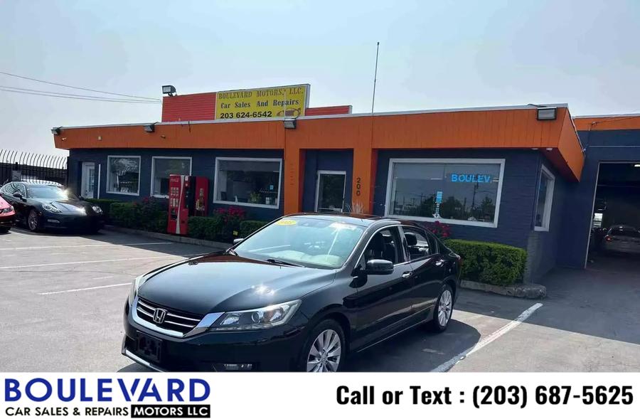 2015 Honda Accord EX-L Sedan 4D, available for sale in New Haven, Connecticut | Boulevard Motors LLC. New Haven, Connecticut 2015 Honda Accord EX-L Sedan 4D, available for sale in New Haven, Connecticut | Boulevard Motors LLC. New Haven, Connecticut