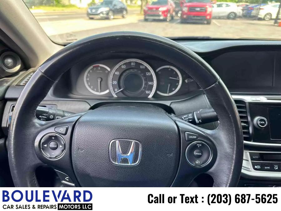 2015 Honda Accord EX-L Sedan 4D, available for sale in New Haven, Connecticut | Boulevard Motors LLC. New Haven, Connecticut 2015 Honda Accord EX-L Sedan 4D, available for sale in New Haven, Connecticut | Boulevard Motors LLC. New Haven, Connecticut