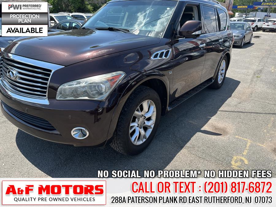 2014 INFINITI QX80 4WD 4dr, available for sale in East Rutherford, New Jersey | A&F Motors LLC. East Rutherford, New Jersey 2014 INFINITI QX80 4WD 4dr, available for sale in East Rutherford, New Jersey | A&F Motors LLC. East Rutherford, New Jersey