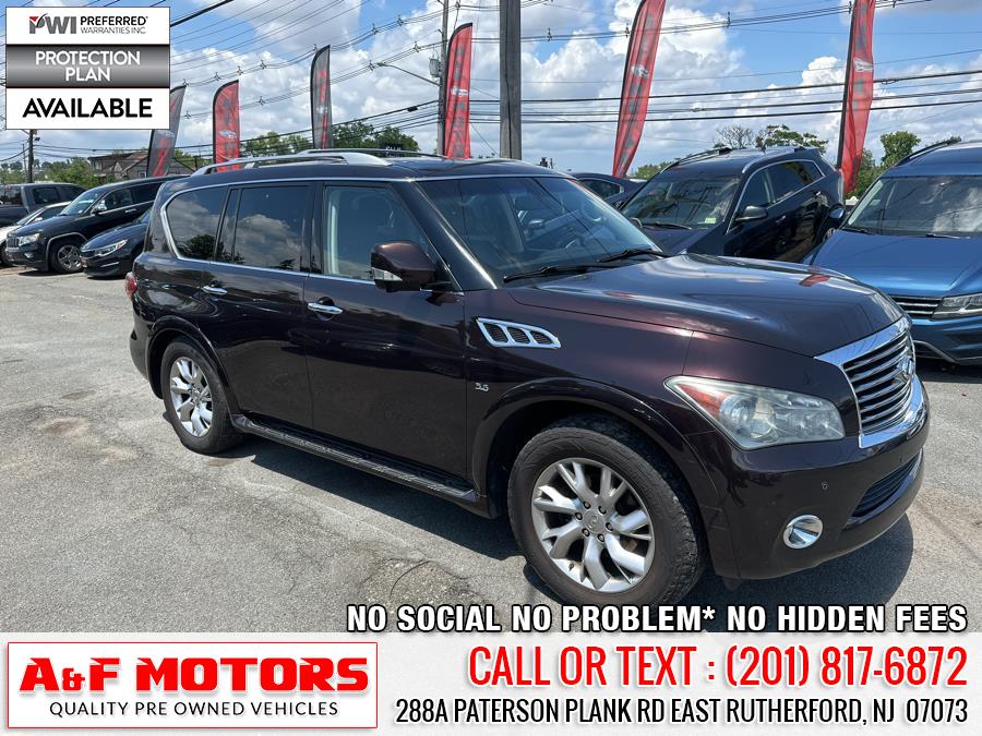 2014 INFINITI QX80 4WD 4dr, available for sale in East Rutherford, New Jersey | A&F Motors LLC. East Rutherford, New Jersey 2014 INFINITI QX80 4WD 4dr, available for sale in East Rutherford, New Jersey | A&F Motors LLC. East Rutherford, New Jersey