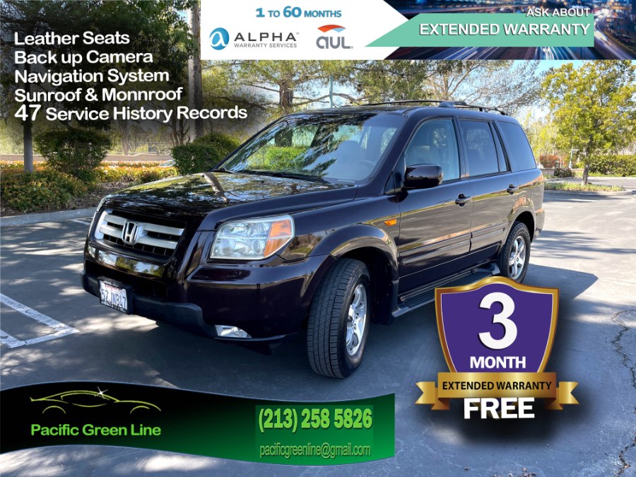 Used Honda Pilot 2WD 4dr EX-L w/Navi 2007 | Pacific Green Line. Lake Forest, California