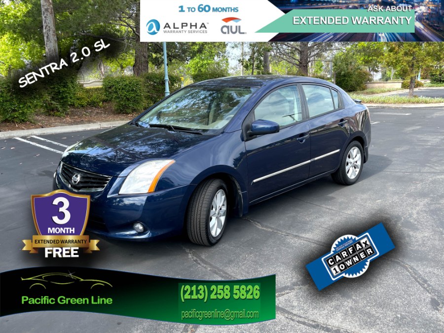 2012 Nissan Sentra 4dr Sdn I4 CVT 2.0 SL, available for sale in Lake Forest, California | Pacific Green Line. Lake Forest, California 2012 Nissan Sentra 4dr Sdn I4 CVT 2.0 SL, available for sale in Lake Forest, California | Pacific Green Line. Lake Forest, California