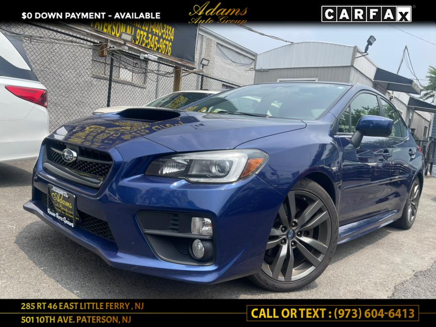 2016 Subaru WRX 4dr Sdn CVT Limited, available for sale in Paterson, New Jersey | Adams Auto Group. Paterson, New Jersey