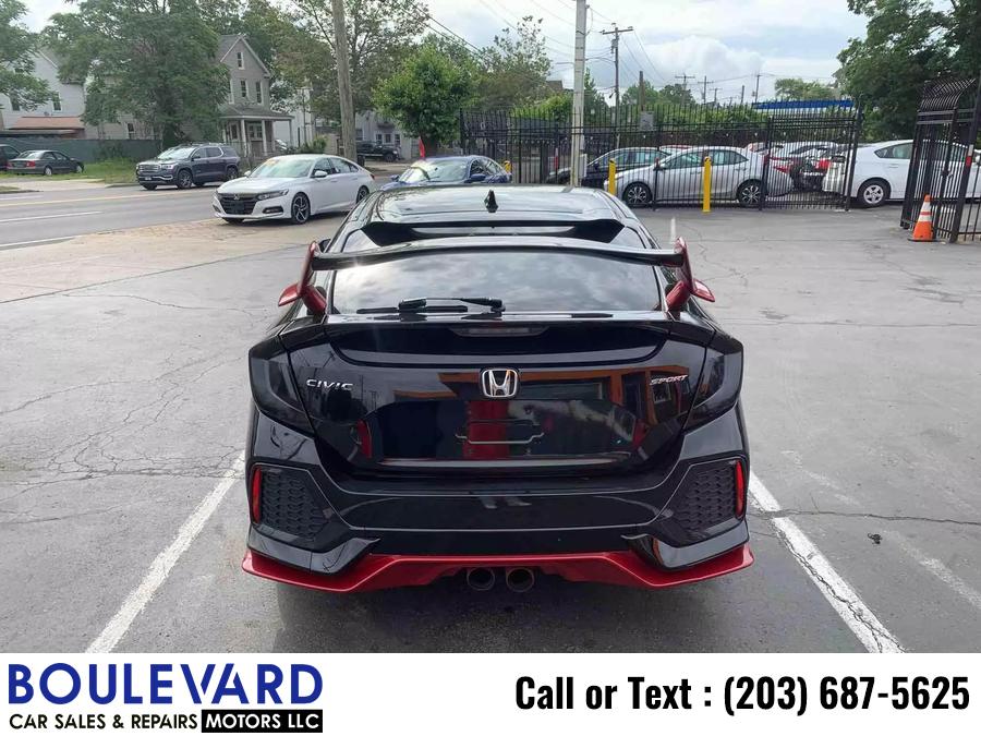 2018 Honda Civic Sport Hatchback 4D, available for sale in New Haven, Connecticut | Boulevard Motors LLC. New Haven, Connecticut 2018 Honda Civic Sport Hatchback 4D, available for sale in New Haven, Connecticut | Boulevard Motors LLC. New Haven, Connecticut