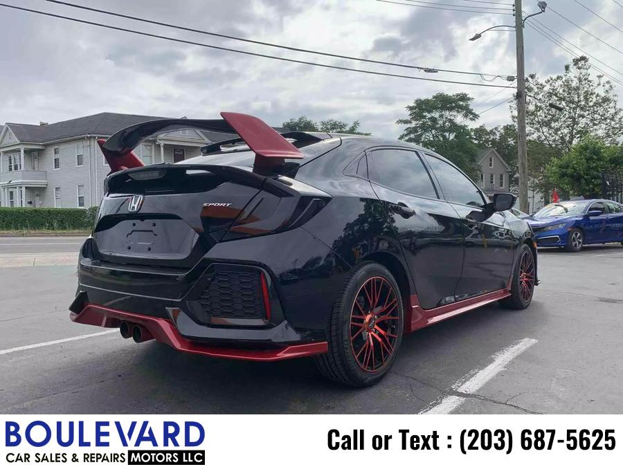 2018 Honda Civic Sport Hatchback 4D, available for sale in New Haven, Connecticut | Boulevard Motors LLC. New Haven, Connecticut 2018 Honda Civic Sport Hatchback 4D, available for sale in New Haven, Connecticut | Boulevard Motors LLC. New Haven, Connecticut