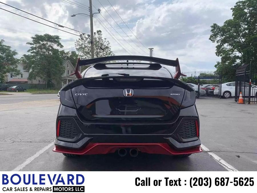 2018 Honda Civic Sport Hatchback 4D, available for sale in New Haven, Connecticut | Boulevard Motors LLC. New Haven, Connecticut 2018 Honda Civic Sport Hatchback 4D, available for sale in New Haven, Connecticut | Boulevard Motors LLC. New Haven, Connecticut