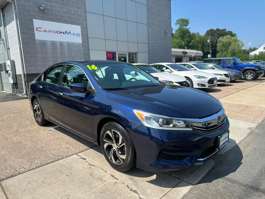 2016 Honda Accord Sedan 4dr I4 CVT LX, available for sale in Manchester, Connecticut | Carsonmain LLC. Manchester, Connecticut
