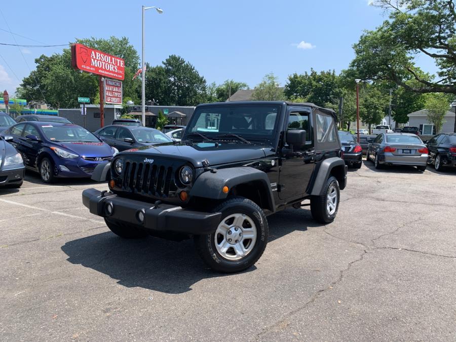 2012 Jeep Wrangler 4WD 2dr Sport, available for sale in Springfield, Massachusetts | Absolute Motors Inc. Springfield, Massachusetts
