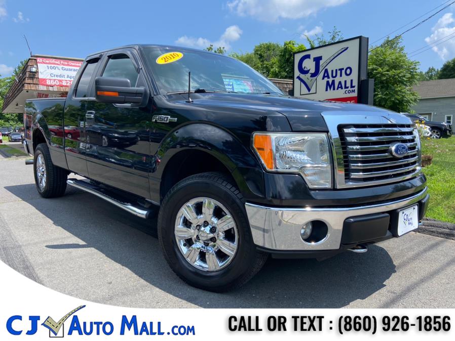 2010 Ford F-150 4WD SuperCab 145" XLT, available for sale in Bristol, Connecticut | CJ Auto Mall. Bristol, Connecticut