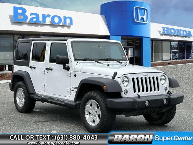 2018 Jeep Wrangler Jk Unlimited Unlimited Sport, available for sale in Patchogue, New York | Baron Supercenter. Patchogue, New York