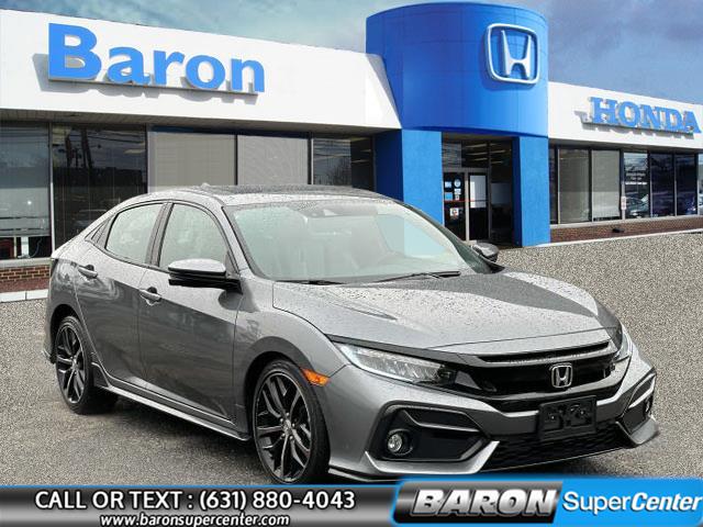 2020 Honda Civic Hatchback Sport Touring, available for sale in Patchogue, New York | Baron Supercenter. Patchogue, New York