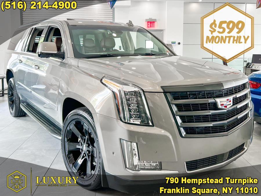 2018 Cadillac Escalade ESV 4WD 4dr Premium Luxury, available for sale in Franklin Square, New York | Luxury Motor Club. Franklin Square, New York 2018 Cadillac Escalade ESV 4WD 4dr Premium Luxury, available for sale in Franklin Square, New York | Luxury Motor Club. Franklin Square, New York