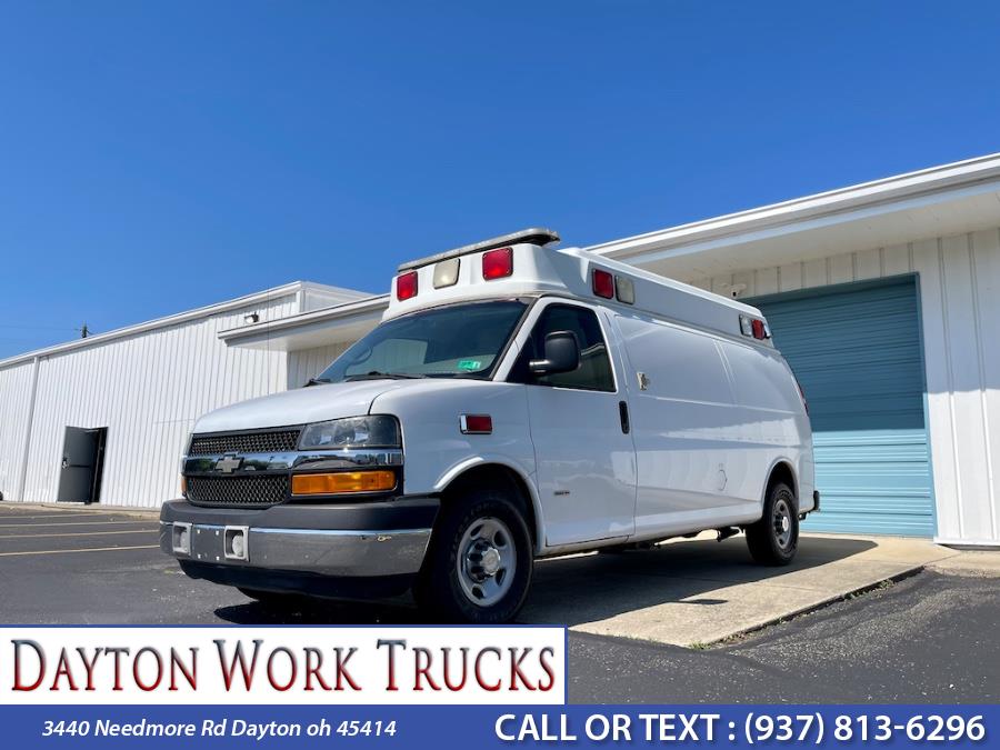 2008 Chevrolet Express Cargo Van RWD 3500 155", available for sale in Dayton, Ohio | Dayton Work Trucks. Dayton, Ohio 2008 Chevrolet Express Cargo Van RWD 3500 155", available for sale in Dayton, Ohio | Dayton Work Trucks. Dayton, Ohio