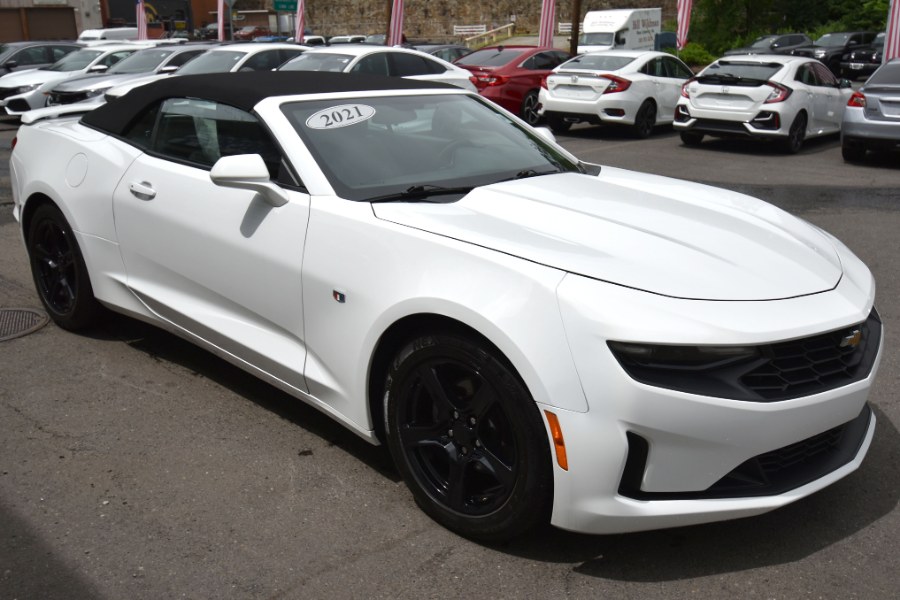 2021 Chevrolet Camaro 2dr Conv 1LT, available for sale in Waterbury, Connecticut | Highline Car Connection. Waterbury, Connecticut 2021 Chevrolet Camaro 2dr Conv 1LT, available for sale in Waterbury, Connecticut | Highline Car Connection. Waterbury, Connecticut