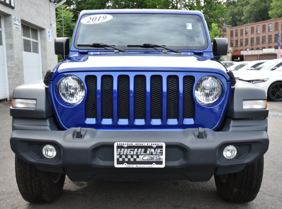 2019 Jeep Wrangler Unlimited Sport S 4x4, available for sale in Waterbury, Connecticut | Highline Car Connection. Waterbury, Connecticut 2019 Jeep Wrangler Unlimited Sport S 4x4, available for sale in Waterbury, Connecticut | Highline Car Connection. Waterbury, Connecticut
