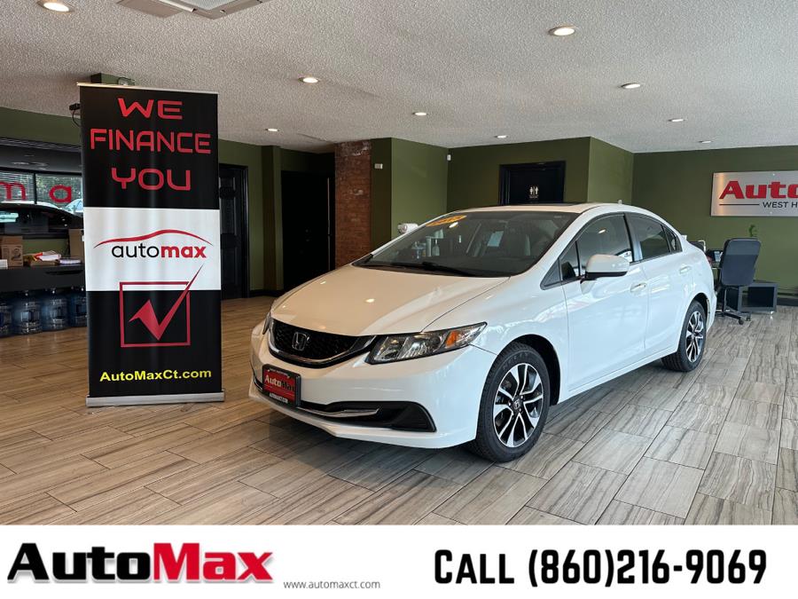 Used Honda Civic Sedan 4dr CVT EX 2015 | AutoMax. West Hartford, Connecticut