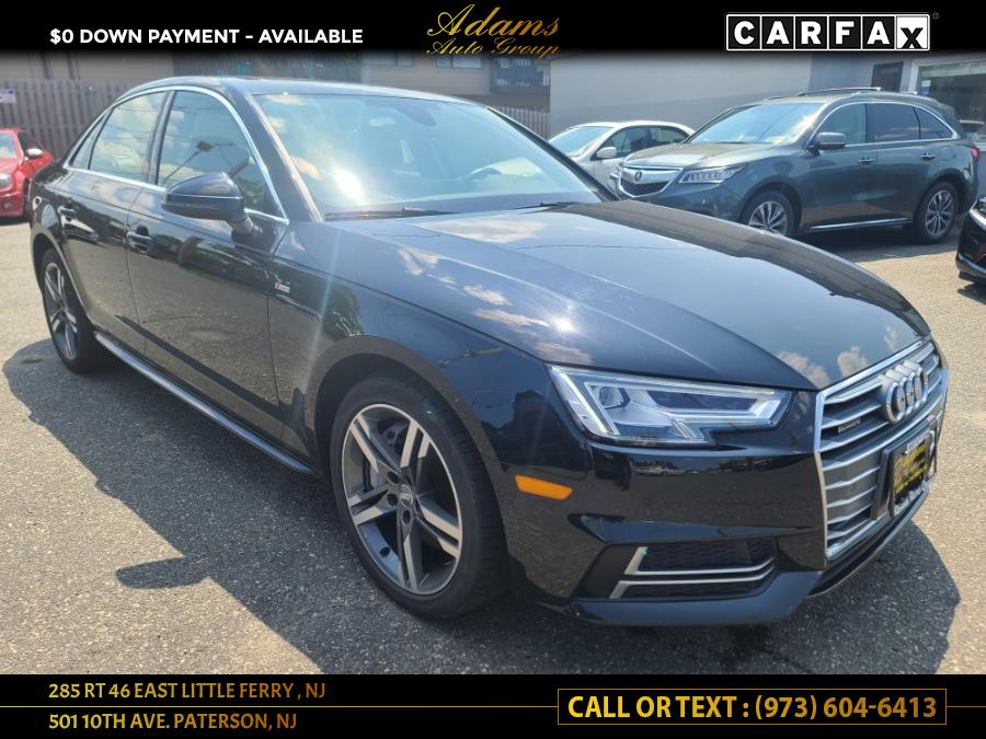 2018 Audi A4 PREMIUM PLUS SEDAN 4D, available for sale in Little Ferry , New Jersey | Adams Auto Group . Little Ferry , New Jersey 2018 Audi A4 PREMIUM PLUS SEDAN 4D, available for sale in Little Ferry , New Jersey | Adams Auto Group . Little Ferry , New Jersey