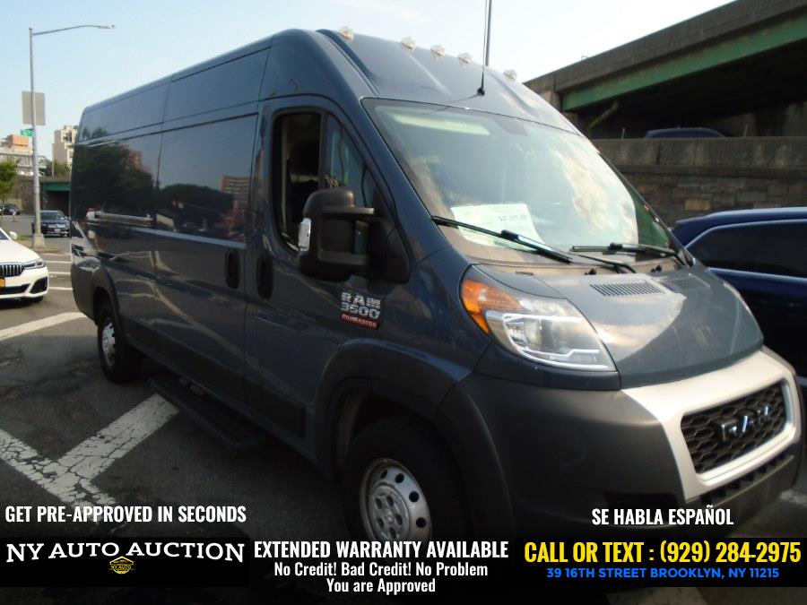 2019 Ram ProMaster Cargo Van 3500 High Roof 159" WB EXT, available for sale in Brooklyn, New York | NY Auto Auction. Brooklyn, New York