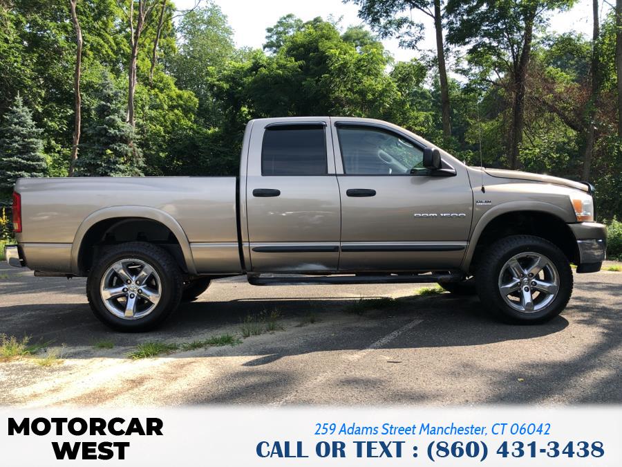 2006 Dodge Ram 1500 4dr Quad Cab 140.5 4WD Laramie, available for sale in Manchester, Connecticut | Motorcar West. Manchester, Connecticut 2006 Dodge Ram 1500 4dr Quad Cab 140.5 4WD Laramie, available for sale in Manchester, Connecticut | Motorcar West. Manchester, Connecticut