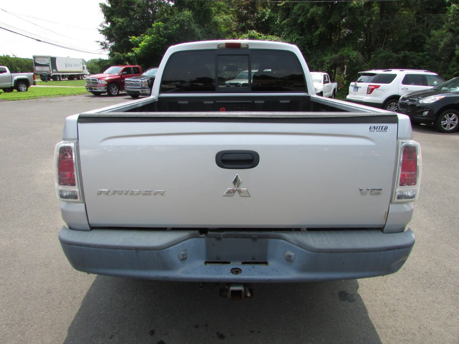 2006 Mitsubishi Raider Double Cab V8 Auto 4WD Duro Cross, available for sale in East Windsor, Connecticut | United Auto Sales of E Windsor, Inc. East Windsor, Connecticut 2006 Mitsubishi Raider Double Cab V8 Auto 4WD Duro Cross, available for sale in East Windsor, Connecticut | United Auto Sales of E Windsor, Inc. East Windsor, Connecticut