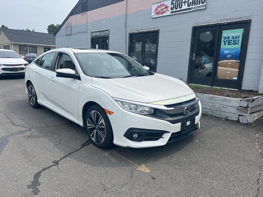 2017 Honda Civic Sedan EX-L CVT w/Navigation, available for sale in S.Windsor, Connecticut | Empire Auto Wholesalers. S.Windsor, Connecticut
