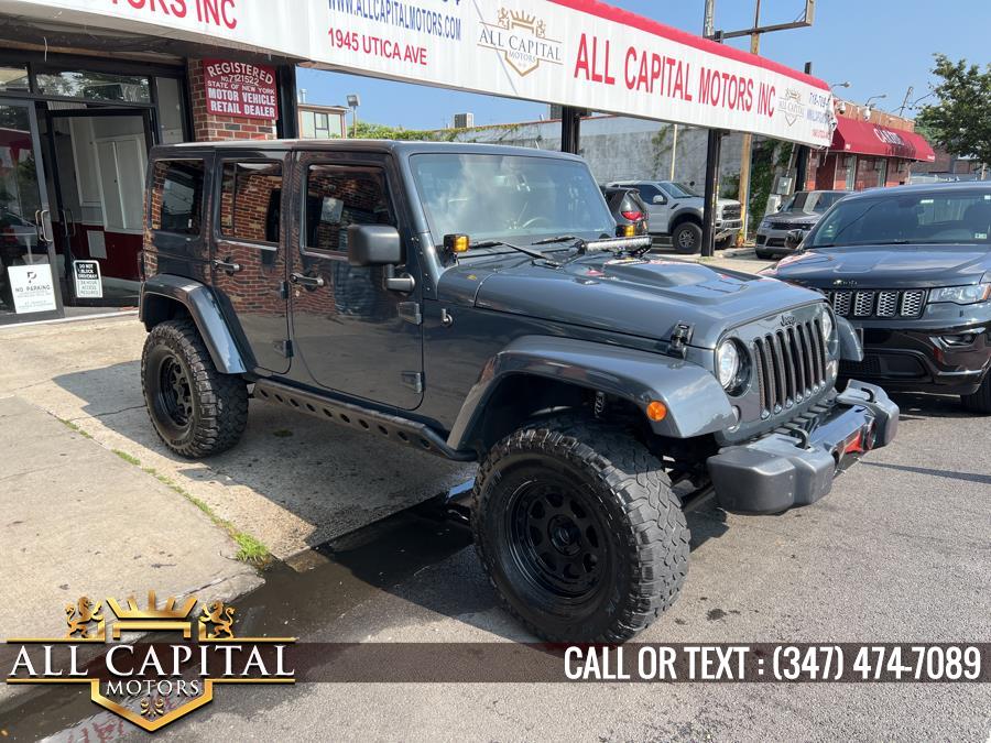 2018 Jeep Wrangler JK Unlimited Altitude 4x4, available for sale in Brooklyn, New York | All Capital Motors. Brooklyn, New York