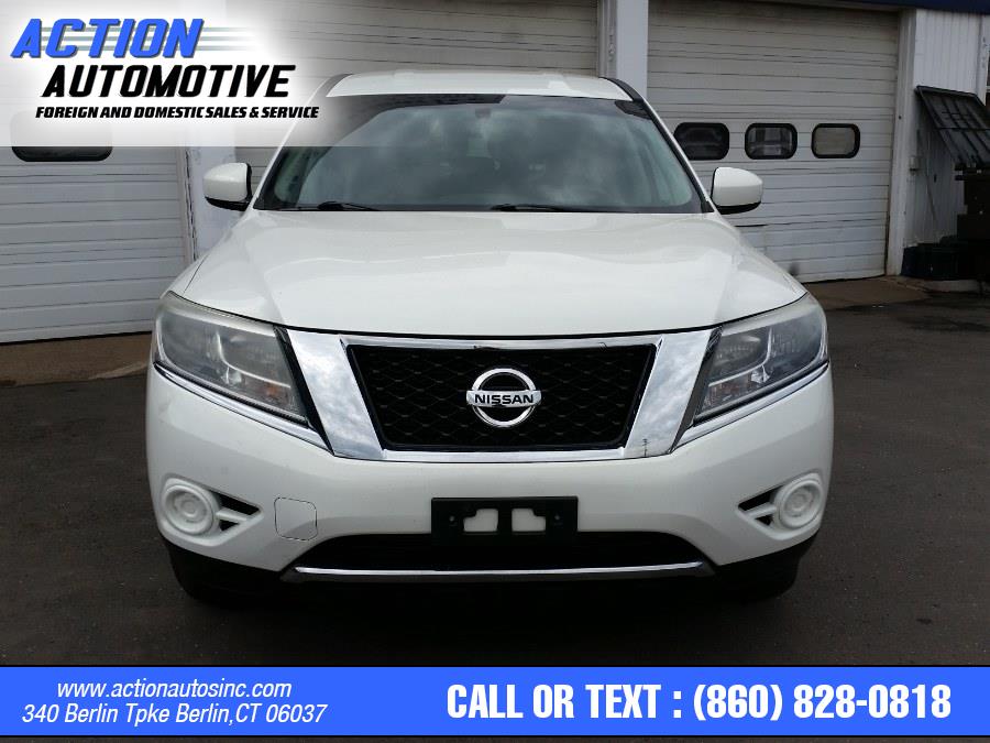 2014 Nissan Pathfinder 4WD 4dr SV, available for sale in Berlin, Connecticut | Action Automotive. Berlin, Connecticut 2014 Nissan Pathfinder 4WD 4dr SV, available for sale in Berlin, Connecticut | Action Automotive. Berlin, Connecticut