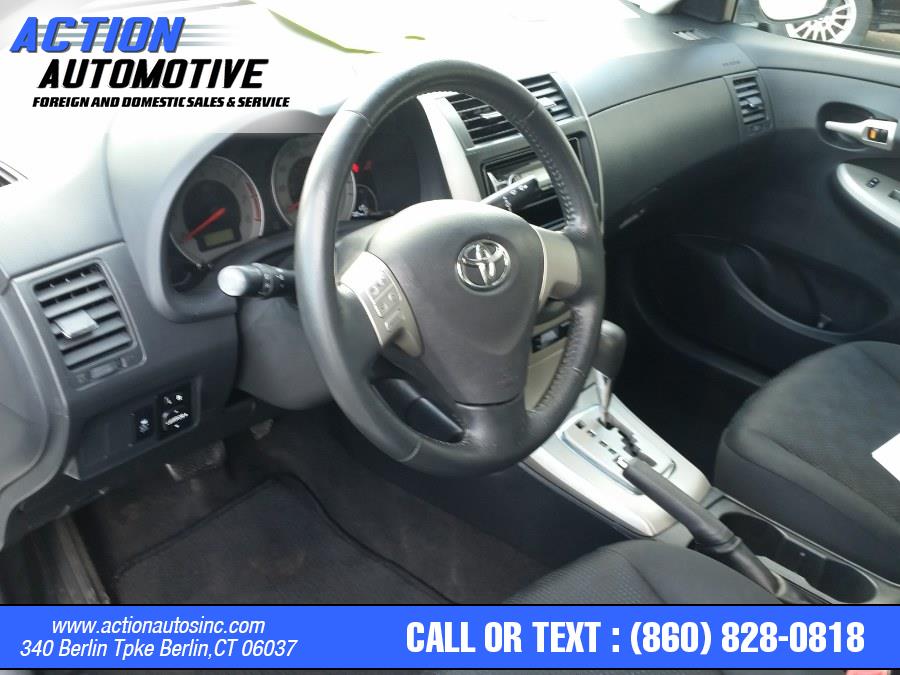 2010 Toyota Corolla 4dr Sdn Auto S (Natl), available for sale in Berlin, Connecticut | Action Automotive. Berlin, Connecticut 2010 Toyota Corolla 4dr Sdn Auto S (Natl), available for sale in Berlin, Connecticut | Action Automotive. Berlin, Connecticut