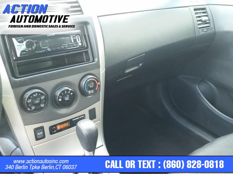 2010 Toyota Corolla 4dr Sdn Auto S (Natl), available for sale in Berlin, Connecticut | Action Automotive. Berlin, Connecticut 2010 Toyota Corolla 4dr Sdn Auto S (Natl), available for sale in Berlin, Connecticut | Action Automotive. Berlin, Connecticut