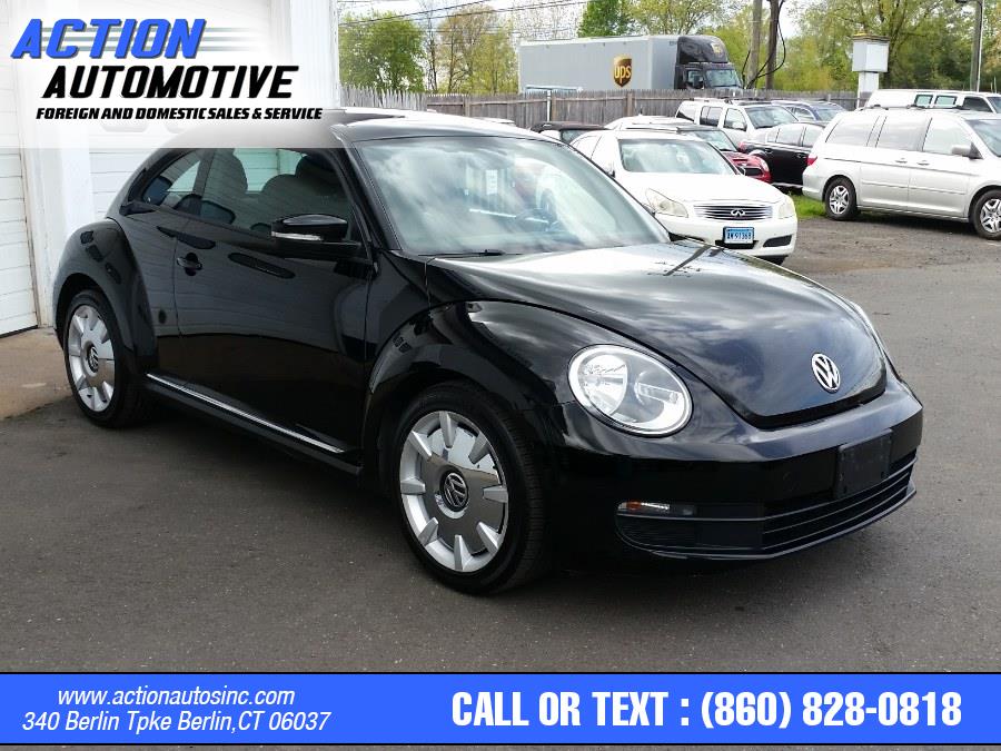 2013 Volkswagen Beetle Coupe 2dr Auto 2.5L PZEV, available for sale in Berlin, Connecticut | Action Automotive. Berlin, Connecticut 2013 Volkswagen Beetle Coupe 2dr Auto 2.5L PZEV, available for sale in Berlin, Connecticut | Action Automotive. Berlin, Connecticut