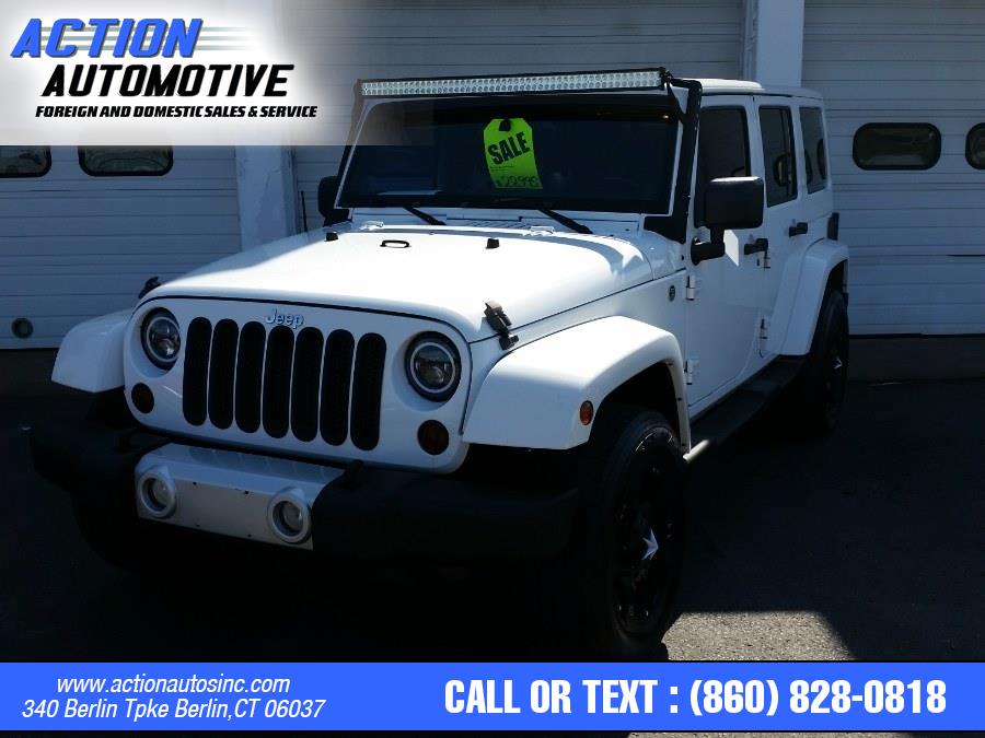 Used Jeep Wrangler Unlimited 4WD 4dr Sahara 2012 | Action Automotive. Berlin, Connecticut