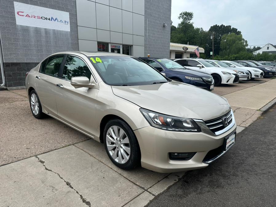 2014 Honda Accord Sedan 4dr I4 CVT EX-L, available for sale in Manchester, Connecticut | Carsonmain LLC. Manchester, Connecticut