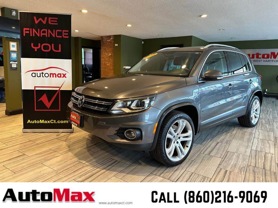 2016 Volkswagen Tiguan 4MOTION 4dr Auto R-Line, available for sale in West Hartford, Connecticut | AutoMax. West Hartford, Connecticut