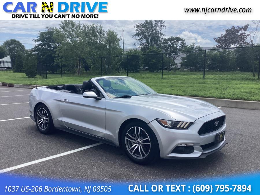 2016 Ford Mustang EcoBoost Premium Convertible, available for sale in Burlington, New Jersey | Car N Drive. Burlington, New Jersey 2016 Ford Mustang EcoBoost Premium Convertible, available for sale in Burlington, New Jersey | Car N Drive. Burlington, New Jersey
