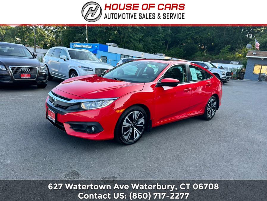 2017 Honda Civic Sedan EX-L CVT w/Navigation, available for sale in Waterbury, Connecticut | House of Cars LLC. Waterbury, Connecticut