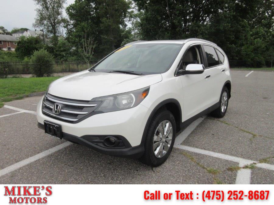 2013 Honda CR-V AWD 5dr EX-L, available for sale in Stratford, Connecticut | Mike's Motors LLC. Stratford, Connecticut