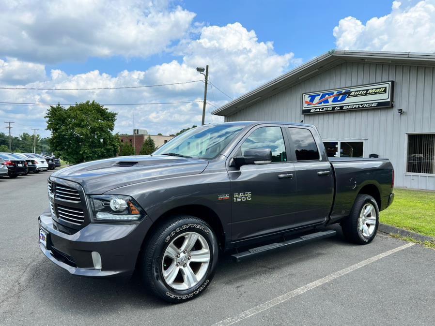 2016 Ram 1500 4WD Quad Cab 140.5" Sport, available for sale in Berlin, Connecticut | Tru Auto Mall. Berlin, Connecticut